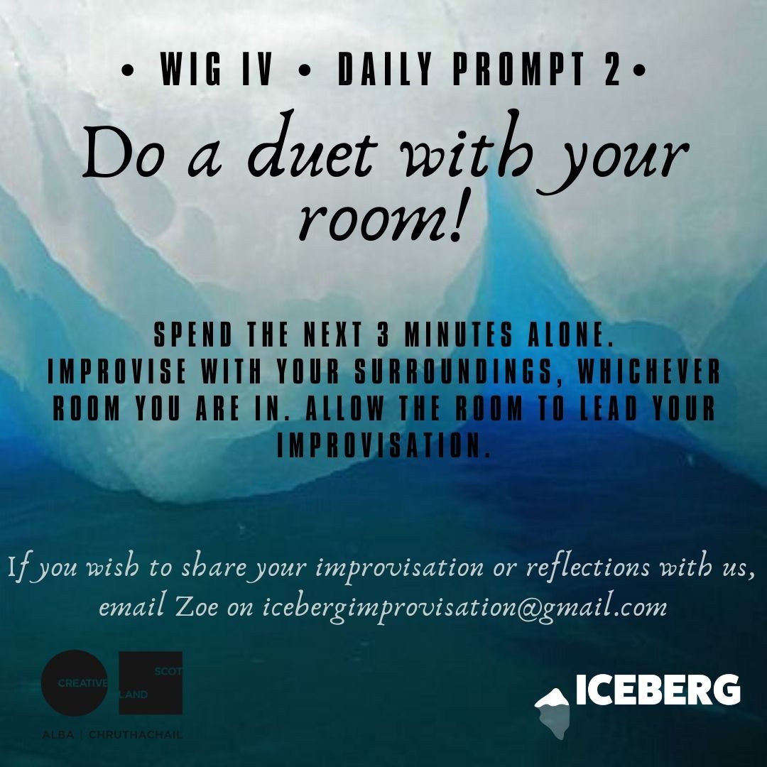 Daily Improvisation prompts for WIG IV